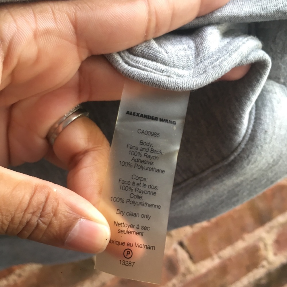 T Alexander Wang Structured Sweatshirt Size Small - image 4